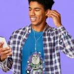 Elevate your style to infinity and beyond with this uniquely designed tee that merges nostalgia with contemporary fashion. Perfect for casual outings or reliving the magic.