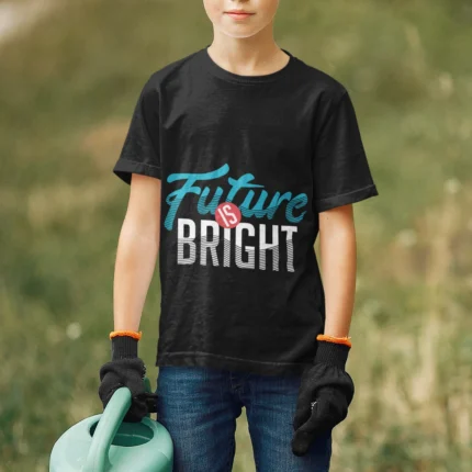 Future Is Bright Graphic Kids T-shirt!