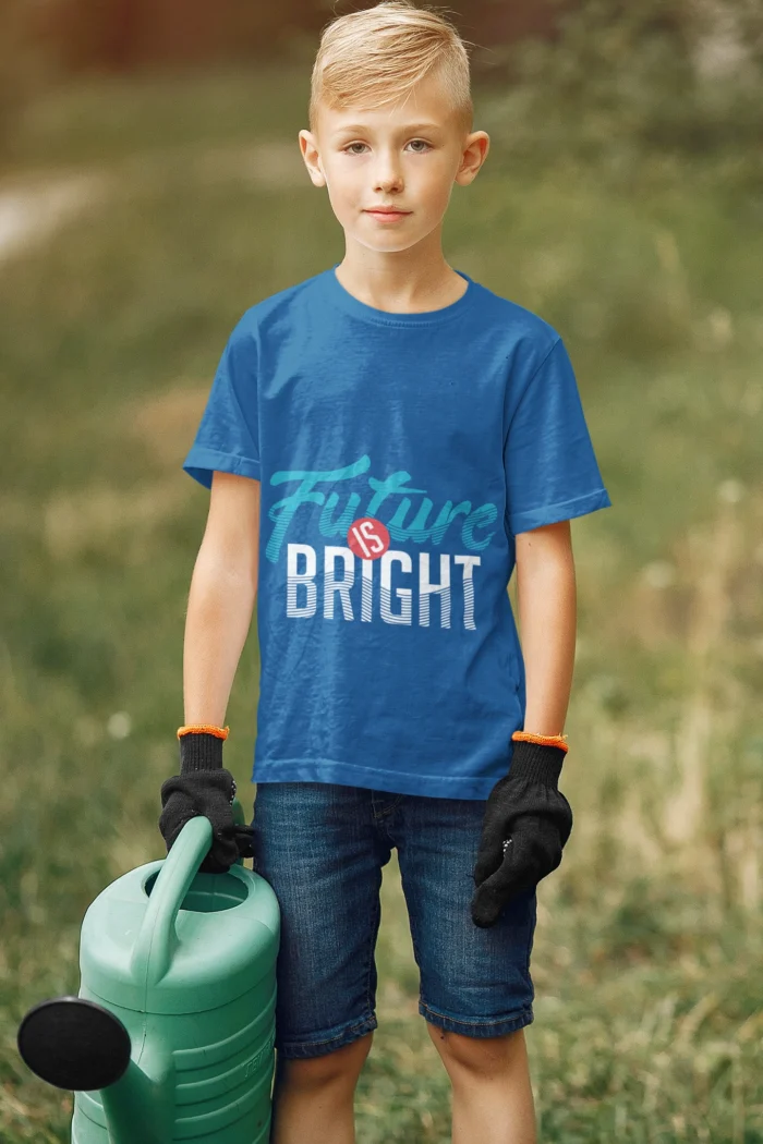 Future Is Bright Graphic Kids T-shirt!
