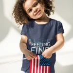 Feeling Fine Printed Graphic T-shirts