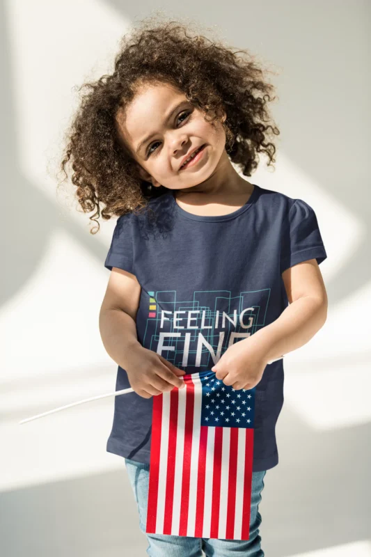 Feeling Fine Printed Graphic T-shirts