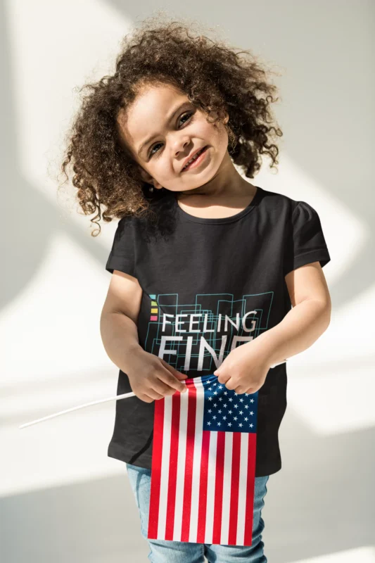 Feeling Fine Printed Graphic T-shirts