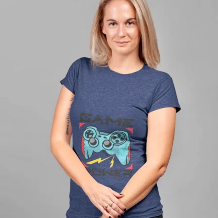 Game Power Graphic T-shirts for Women