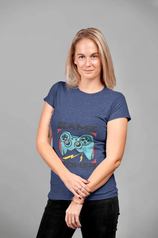 Game Power Graphic T-shirts for Women