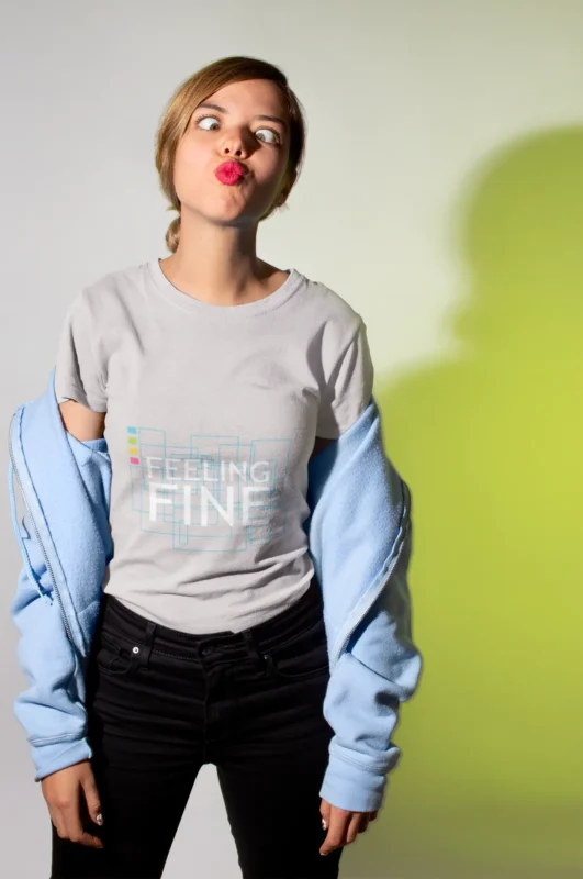Feeling Fine Printed T-shirts