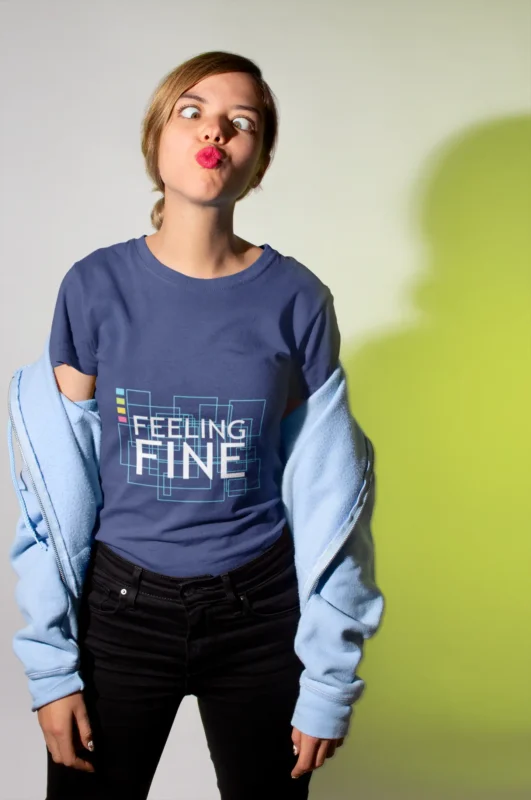Feeling Fine Printed T-shirts