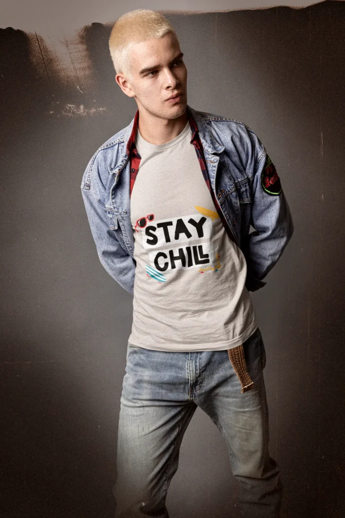 Stay Chill Typographic Men's T-shirt!