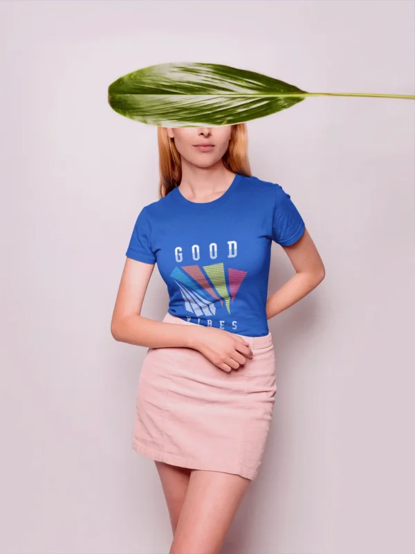 Stylish Printed T-shirts: Good Vibes!