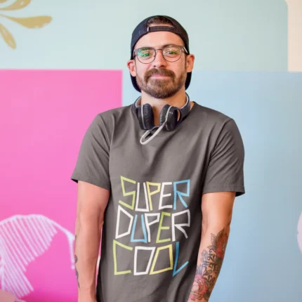 Super Cool Dude Printed Tshirts for Men