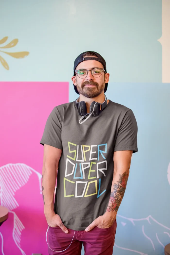 Super Cool Dude Printed Tshirts for Men