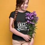 Stay Chill Printed Graphic T-shirt