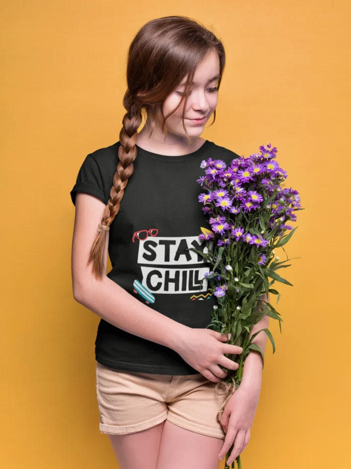 Stay Chill Printed Graphic T-shirt