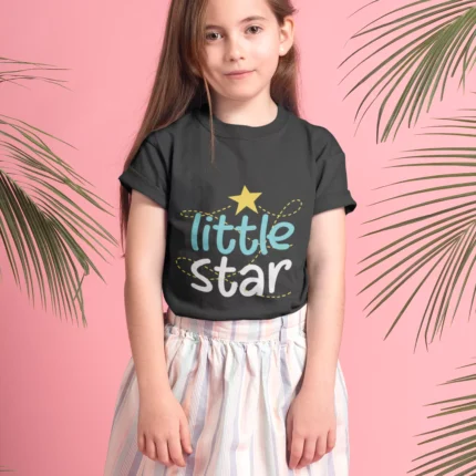 Little Star Printed Graphic T-shirt