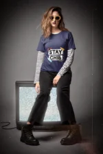 Stay Chill Funky T-shirts for Women