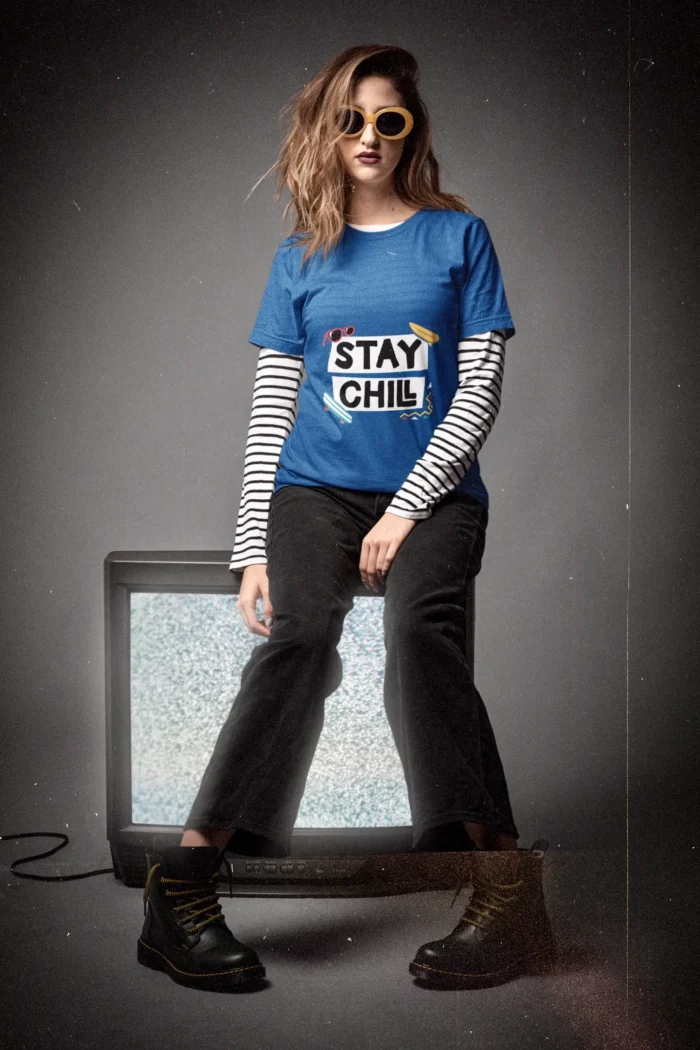 Stay Chill Funky T-shirts for Women