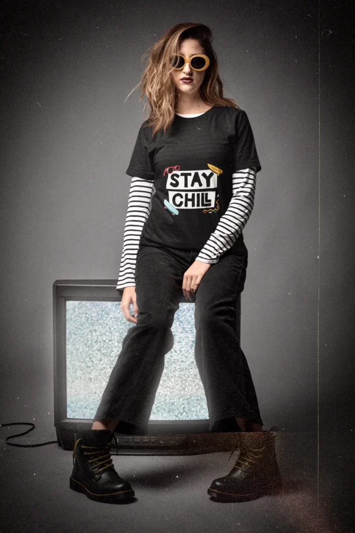 Stay Chill Funky T-shirts for Women