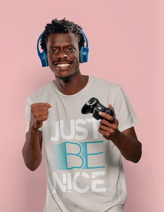 Just be Nice Printed T-shirts for Men