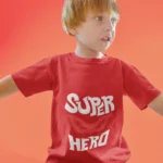 Super Hero Graphic Kids T-Shirts