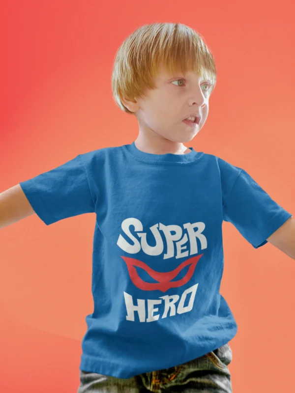 Super Hero Graphic Kids T-Shirts