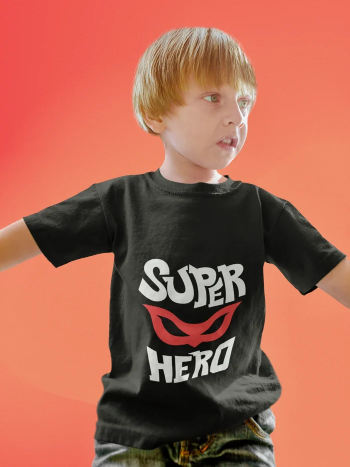 Super Hero Graphic Kids T-Shirts