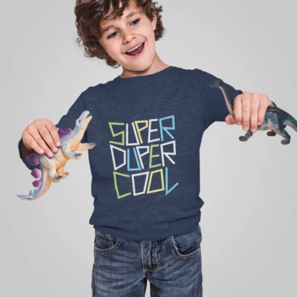 Super Duper Cool Graphic Kids T-Shirts