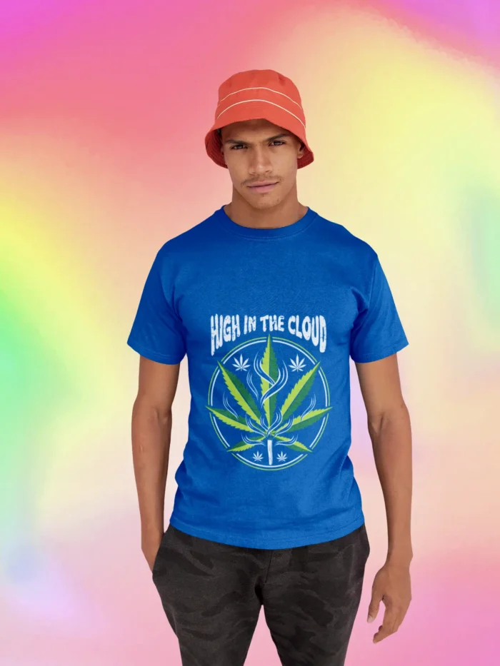 High in Cloud Graphic Men's T-shirt!