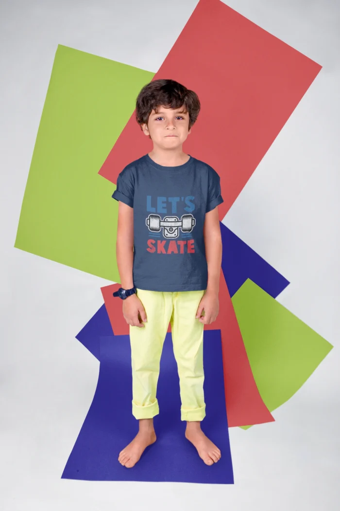 Let's Skate Graphic Kids T-Shirts