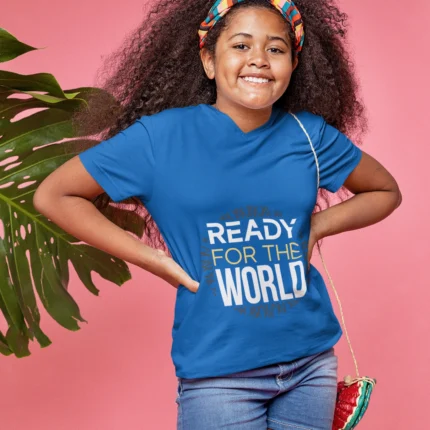 Ready For The World Stylish Printed T-shirts for Girls