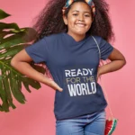 Ready For The World Stylish Printed T-shirts for Girls