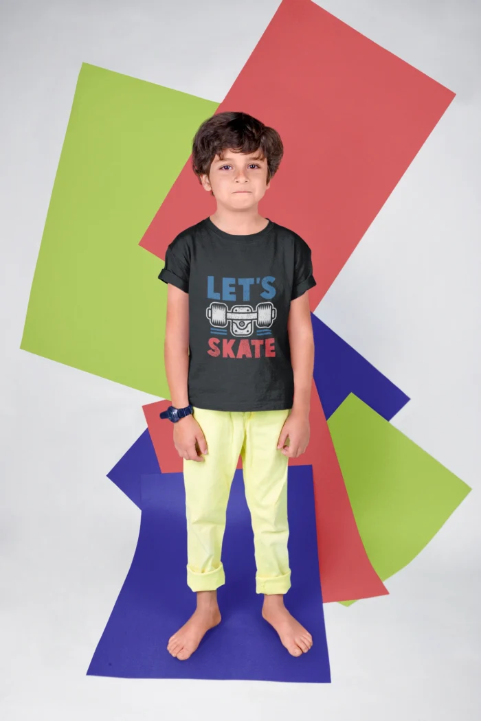 Let's Skate Graphic Kids T-Shirts