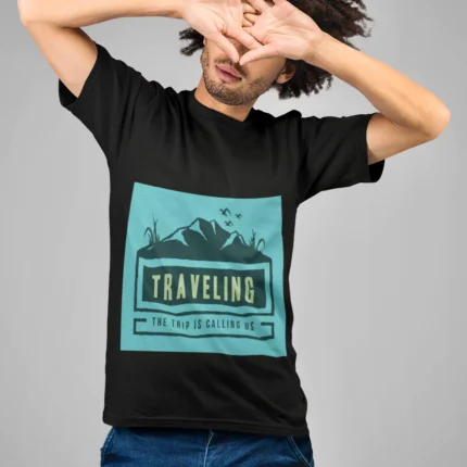 Traveling Men's Printed T-shirts