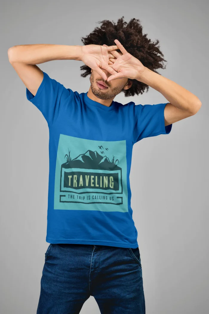 Traveling Men's Printed T-shirts