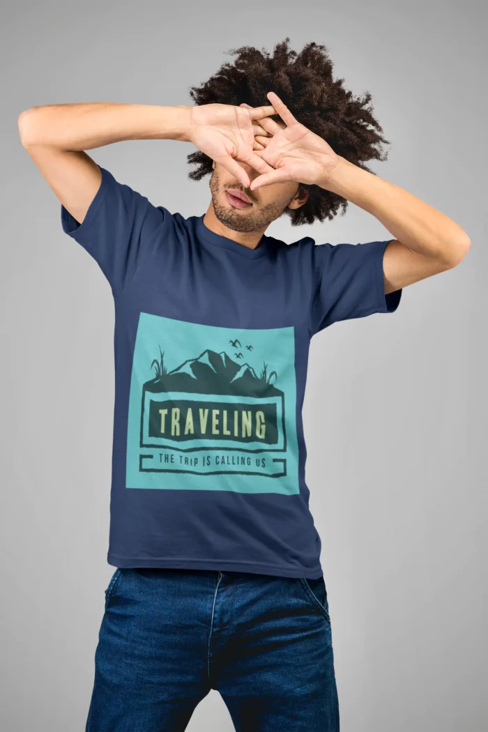 Traveling Men's Printed T-shirts