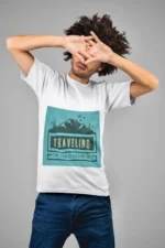 Traveling Men's Printed T-shirts