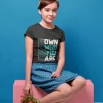 Own Who You Are Printed Graphic T-shirt