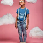 READY FOR THE WORLD Kids Round Neck T-Shirts