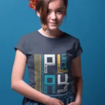 Let's Play Printed Graphic T-shirt for Kids