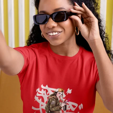 Stand out in the crowd with a shirt that celebrates the spirit of rebellion and creativity.