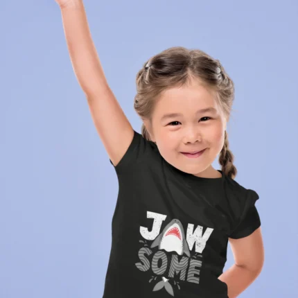 JAW SOME Printed Soft Graphic T-shirts