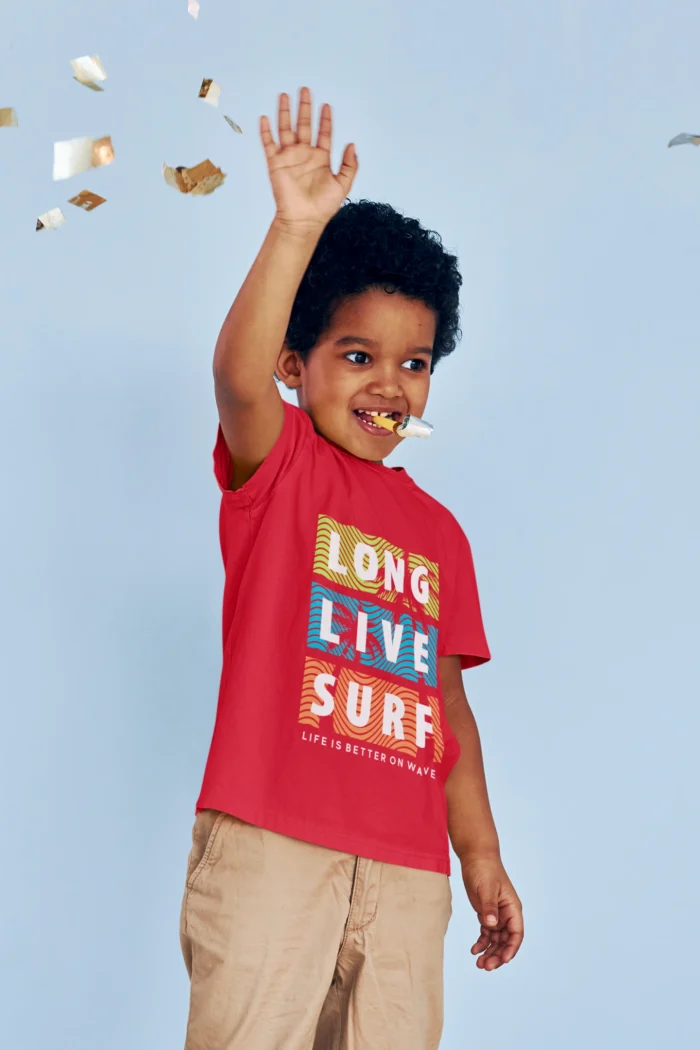 LONG LIVE SURF Boys Unique Printed T-shirt