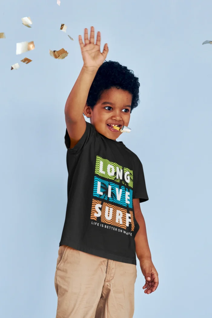 LONG LIVE SURF Boys Unique Printed T-shirt