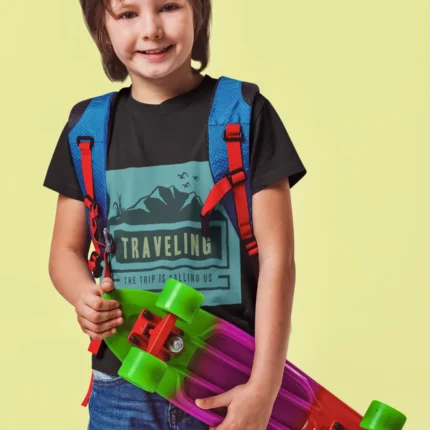 Get Ready to Explore with Traveling Boys Kids T-shirts!