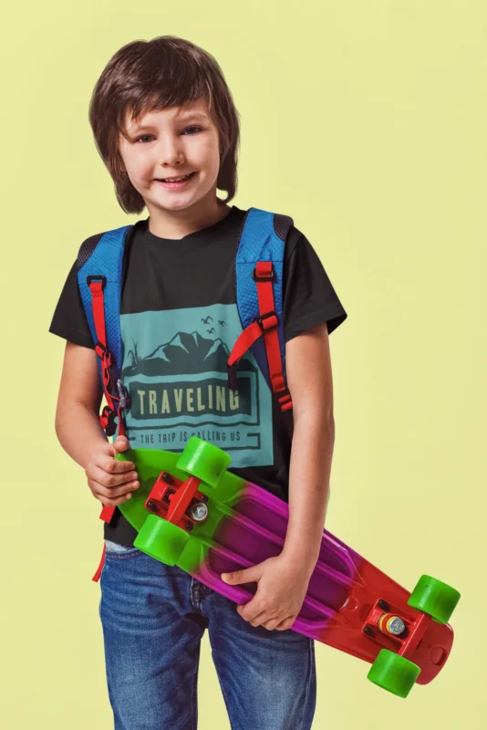 Get Ready to Explore with Traveling Boys Kids T-shirts!