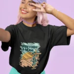 Crafted for women who embrace adventure and radiate confidence, this shirt is more than just apparel; it's a statement of bold femininity.