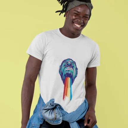 Rainbow Gorilla Men's T-Shirt