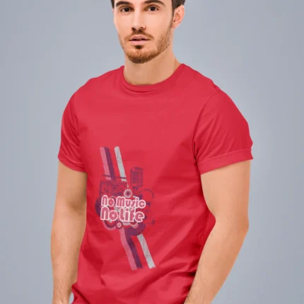 No Music No Life Men's T-Shirt