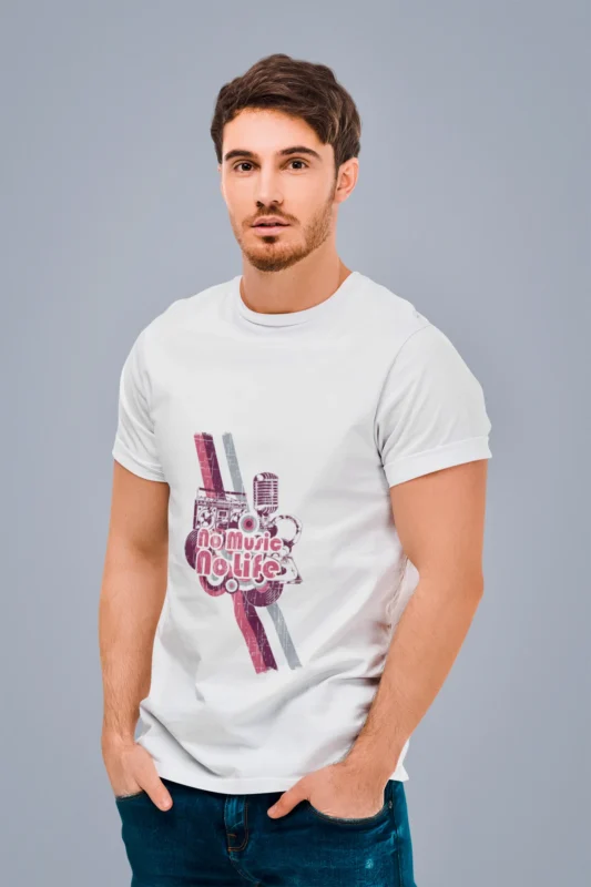 No Music No Life Men's T-Shirt
