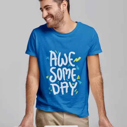 AWESOME DAY Graphic T-Shirt