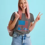 Elevate your wardrobe with a touch of Americana that speaks volumes about your pride and confidence.