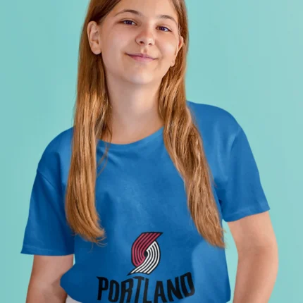 Portland Trail Blazers Girls Power Tee